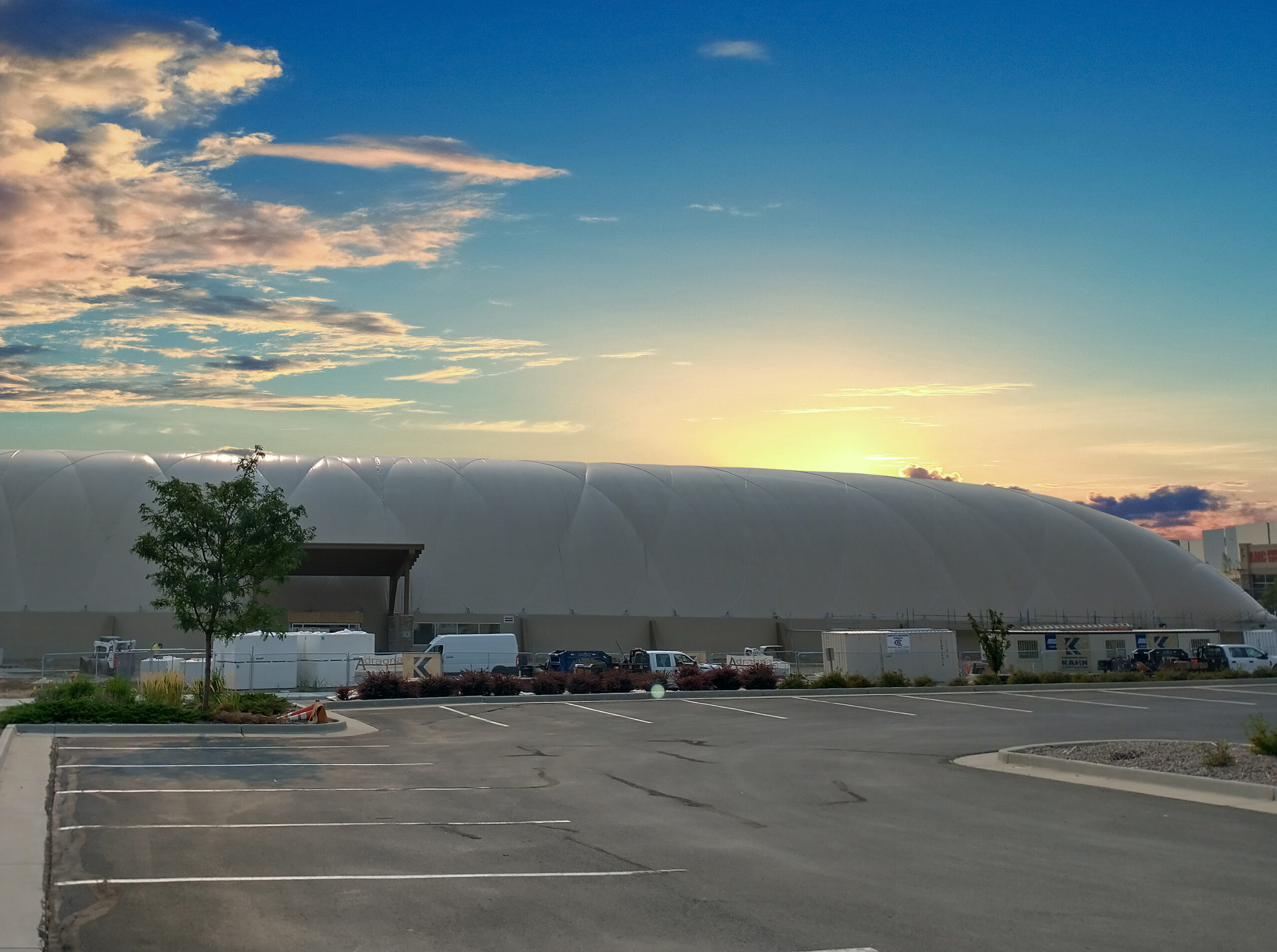 air supported tensile structure