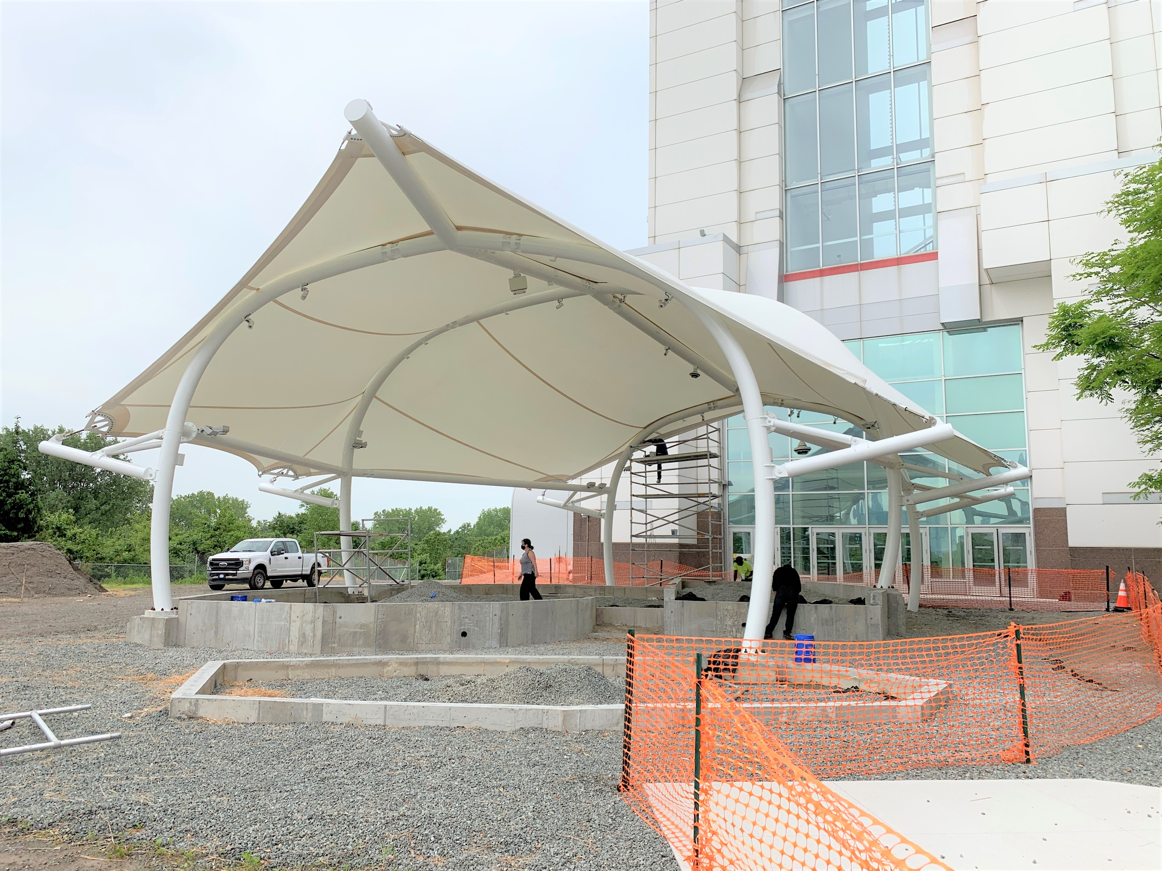 Liberty Science Center PTFE Fiberglass Membrane
